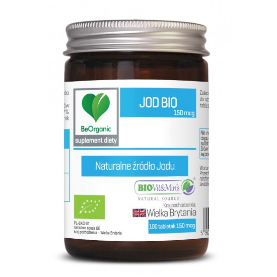 JOD BIO 100 TABLETEK (150 mcg) - BE ORGANIC