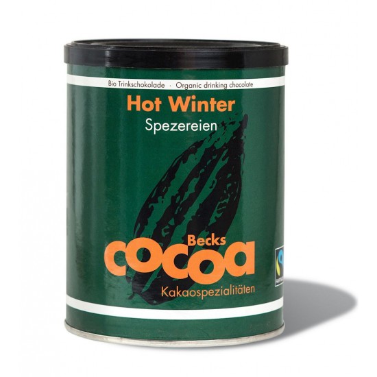 CZEKOLADA DO PICIA HOT WINTER FAIR TRADE BEZGLUTENOWA BIO 250 g - BECKS COCOA