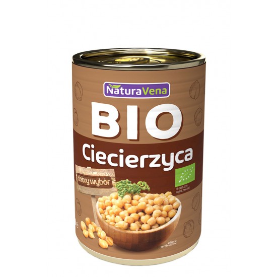 CIECIERZYCA KONSERWOWA BIO 400 g - NATURAVENA